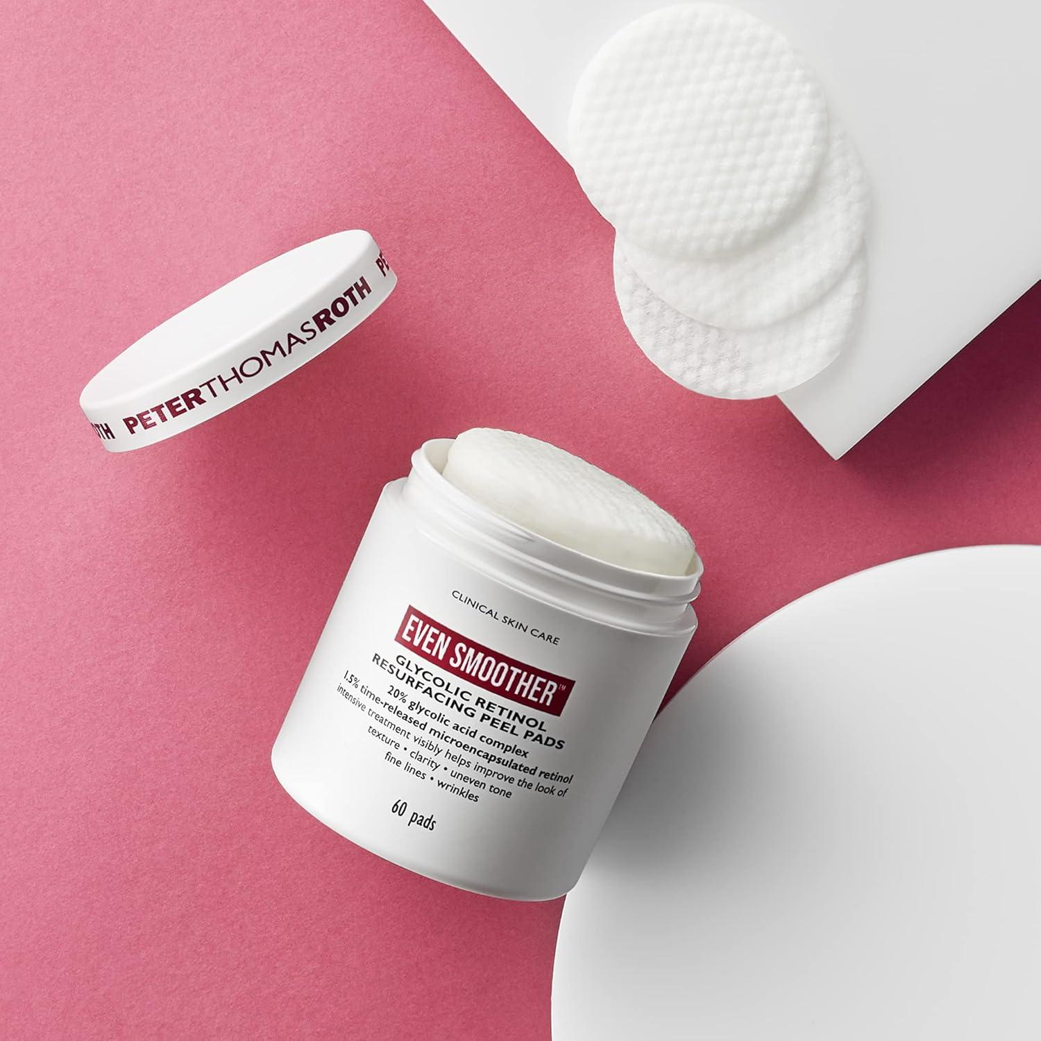 Glycolic Retinol Resurfacing Peel Pads for All Skin Types