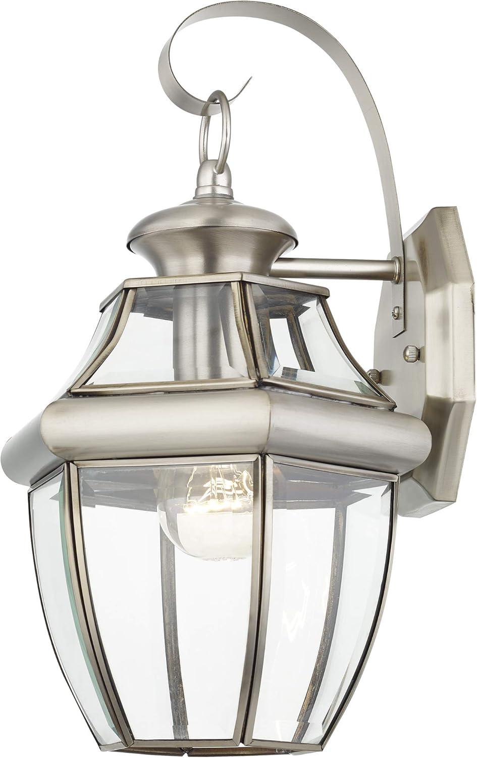 Livex Lighting Monterey 1 - Light Wall Light in  Brushed Nickel