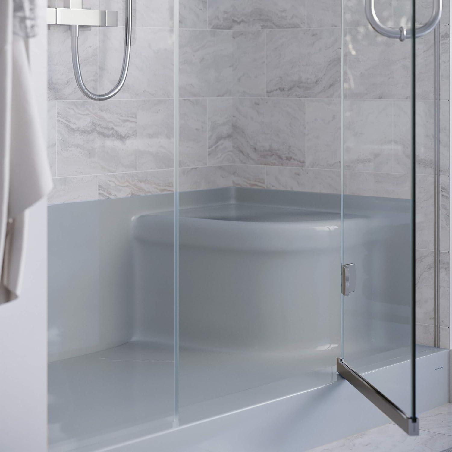 Aquatique 60" x 32" Single Threshold Shower Base