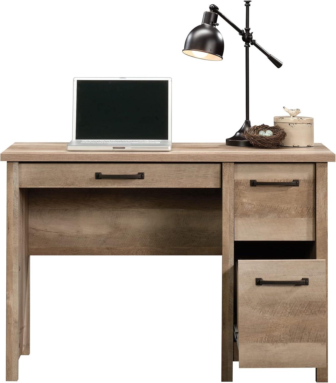 Cannery Bridge Desk Lintel Oak - Sauder