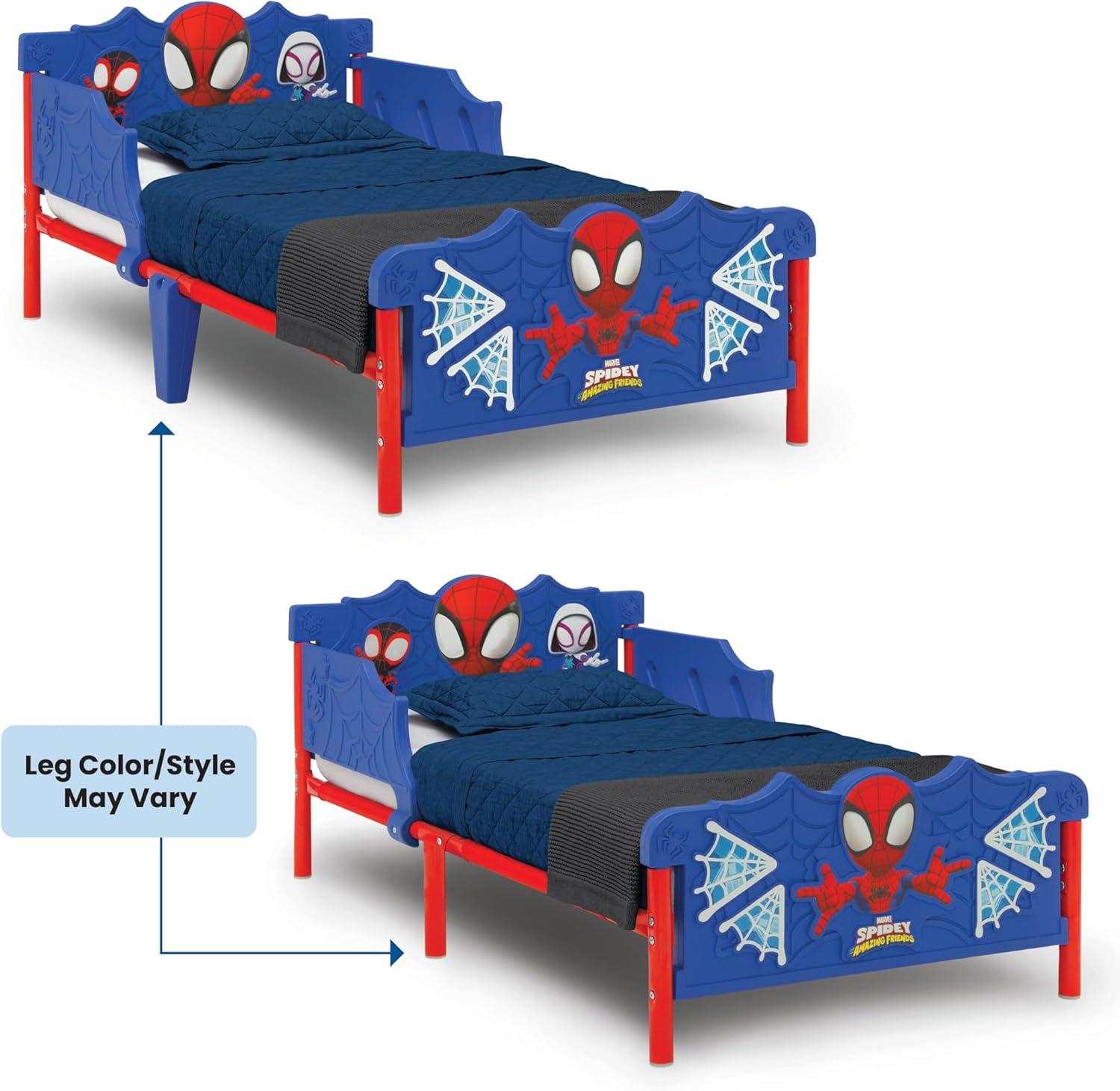 Delta Children Spidey and His Amazing Friends 3D Toddler Bed