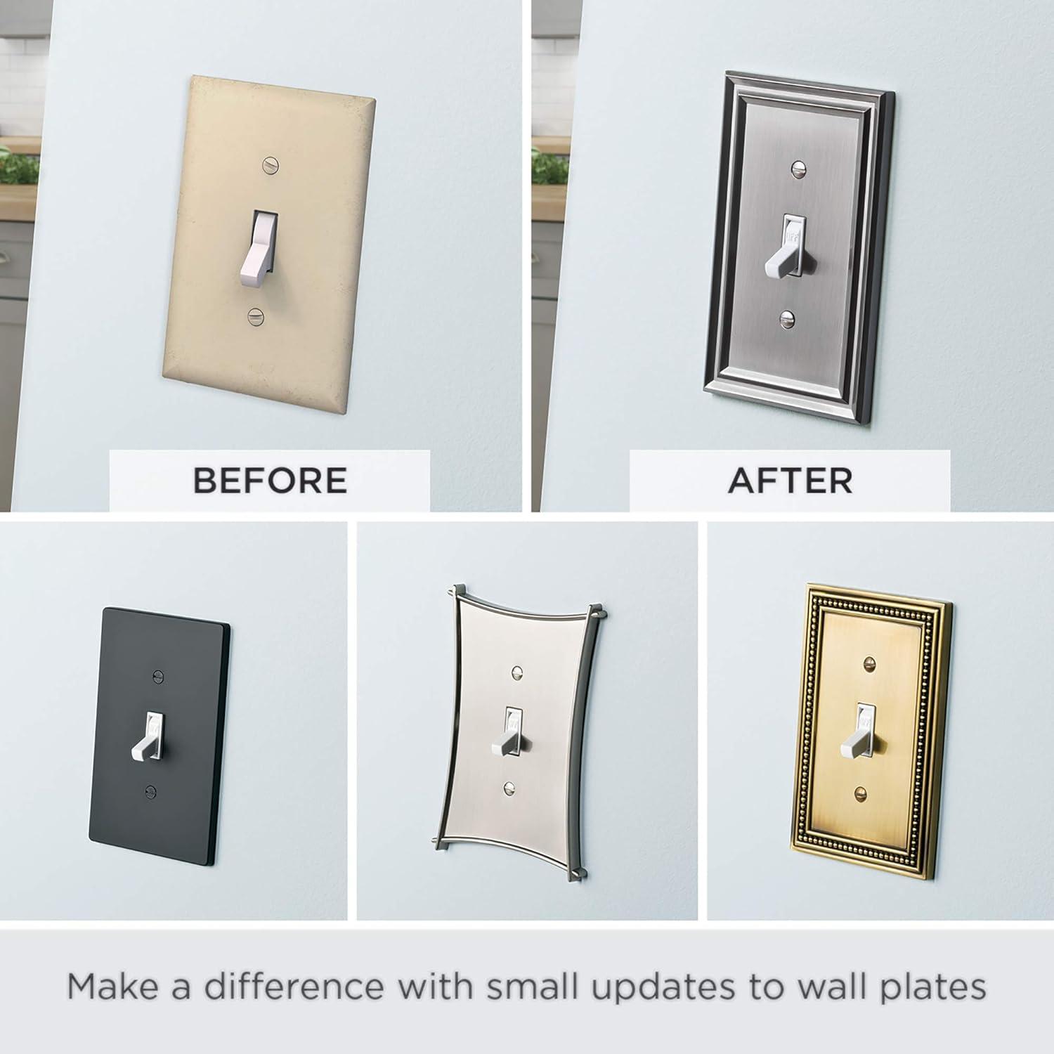 Paisley 3-Gang Toggle Light Switch Wall Plate