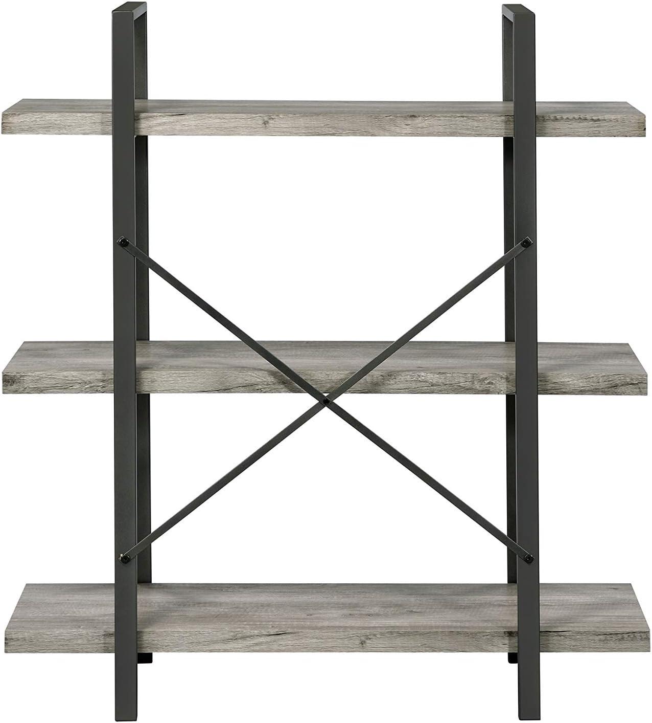 40" Cole 3 Shelf Bookcase with Frame - Coaster