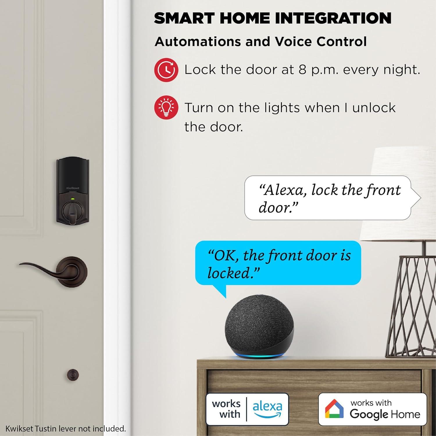 Halo Single Cylinder Keyless Electronic Smart Lock Deadbolt