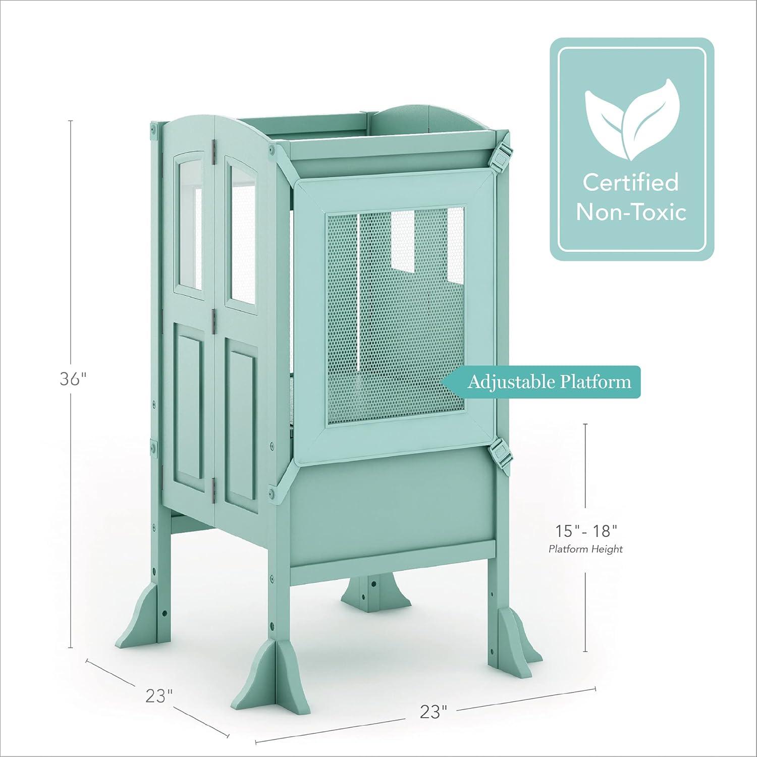 Martha Stewart Martha Stewart Living & Learning Kids' Kitchen Helper Foldable Step Stool