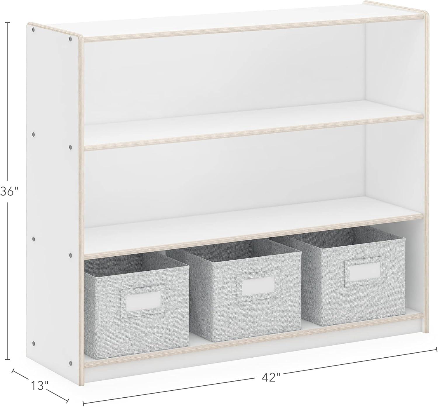 Guidecraft EdQ Essentials 3-Shelf Open Storage