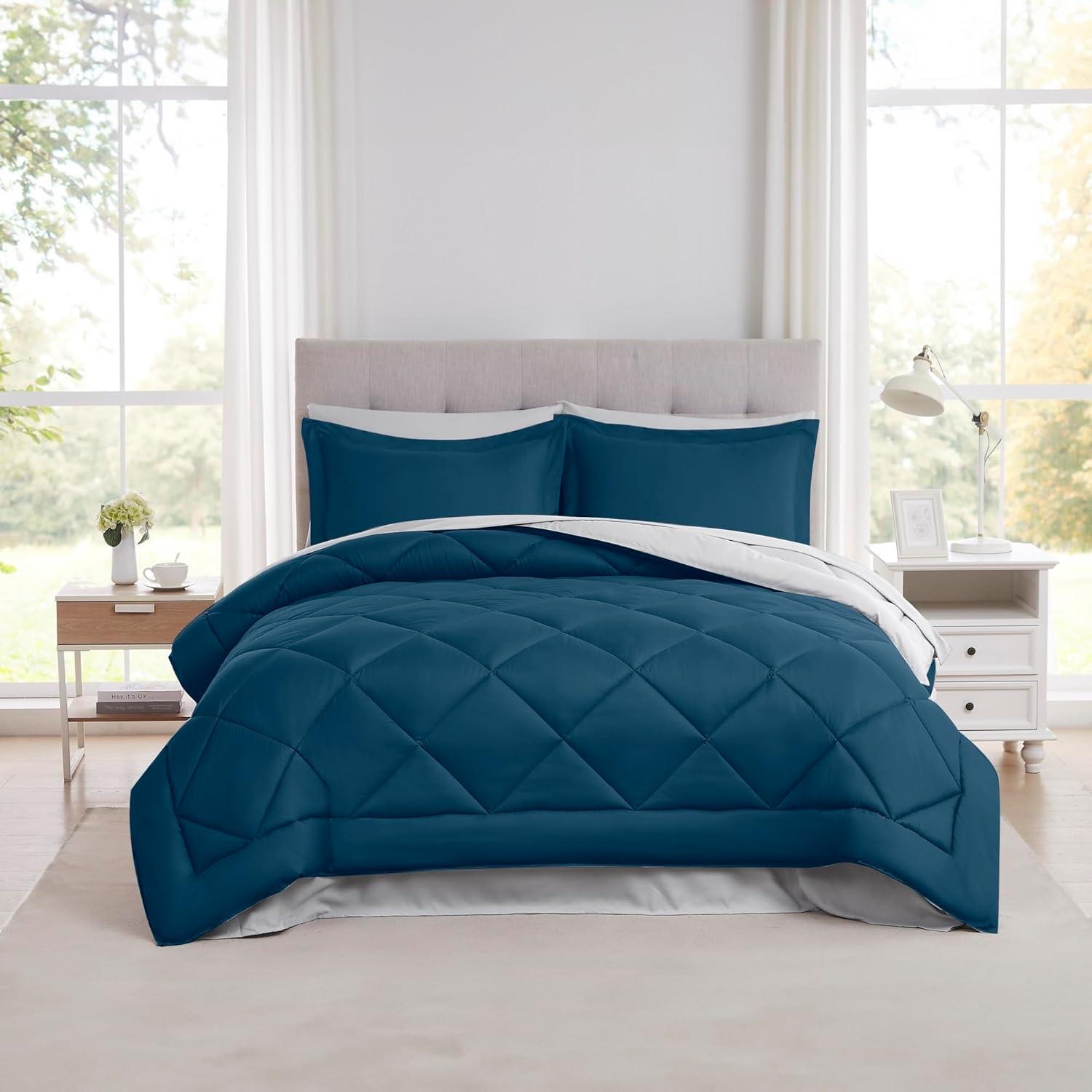 Modern Threads Modern Threads 7-Piece Reversible Comforter Set - Includes Comforter, Sheets, Pillowcases, and Shams