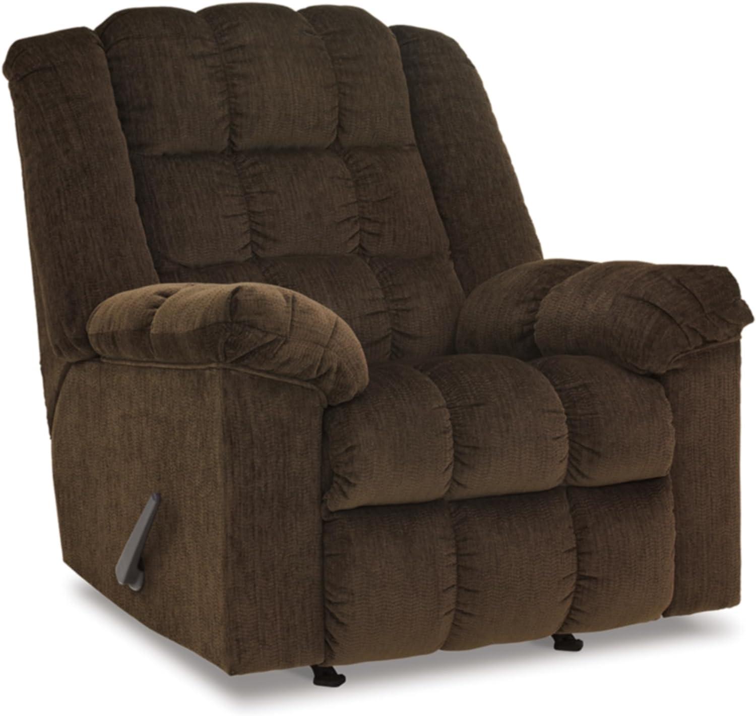 Cocoa Contemporary 40" Plush Upholstery Modern Recliner