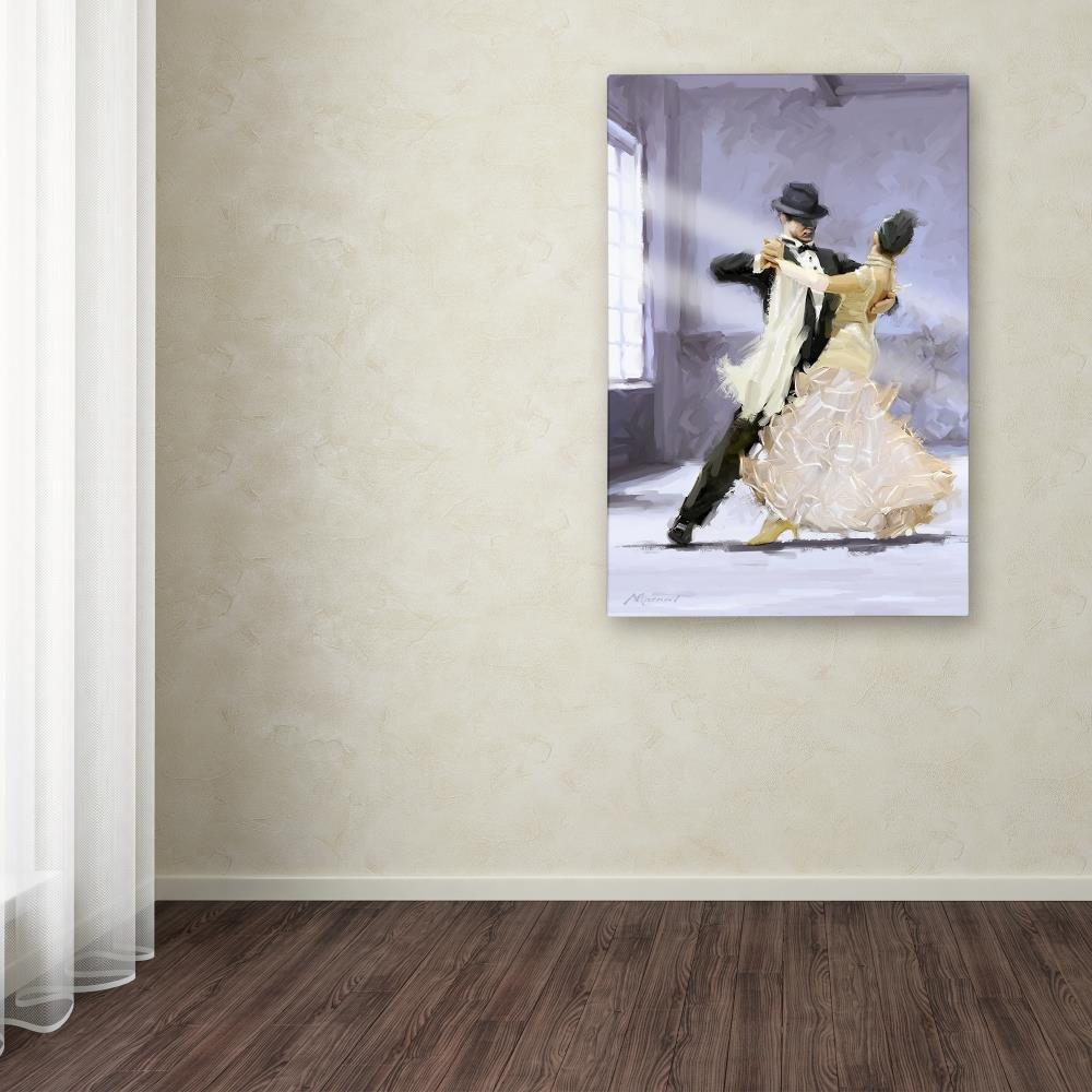Trademark Fine Art The Macneil Studio " Ballroom Dancing " by The Macneil Studio