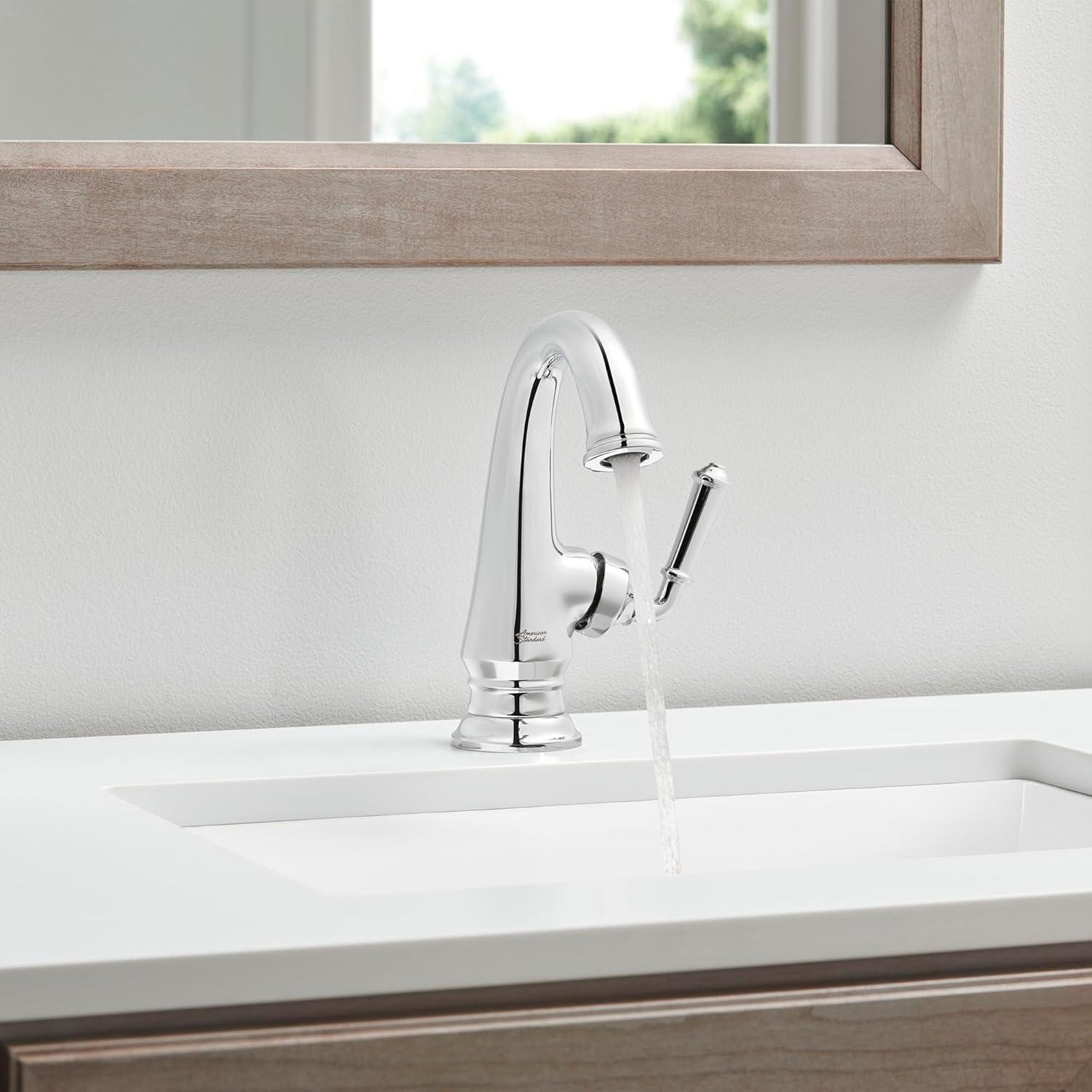 Delancey Single-Hole Single-handle Bathroom Faucet with Drain Assembly