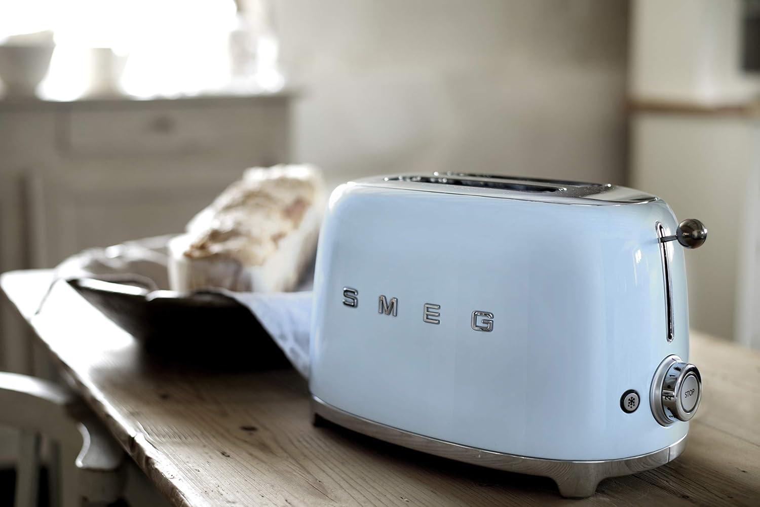 SMEG Pastel Blue 2-Slice Toaster