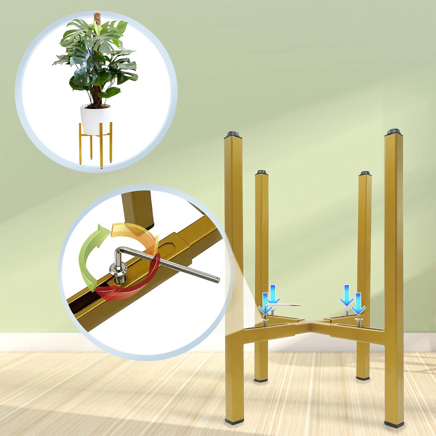 Plant Stand Metal Adjust Stand