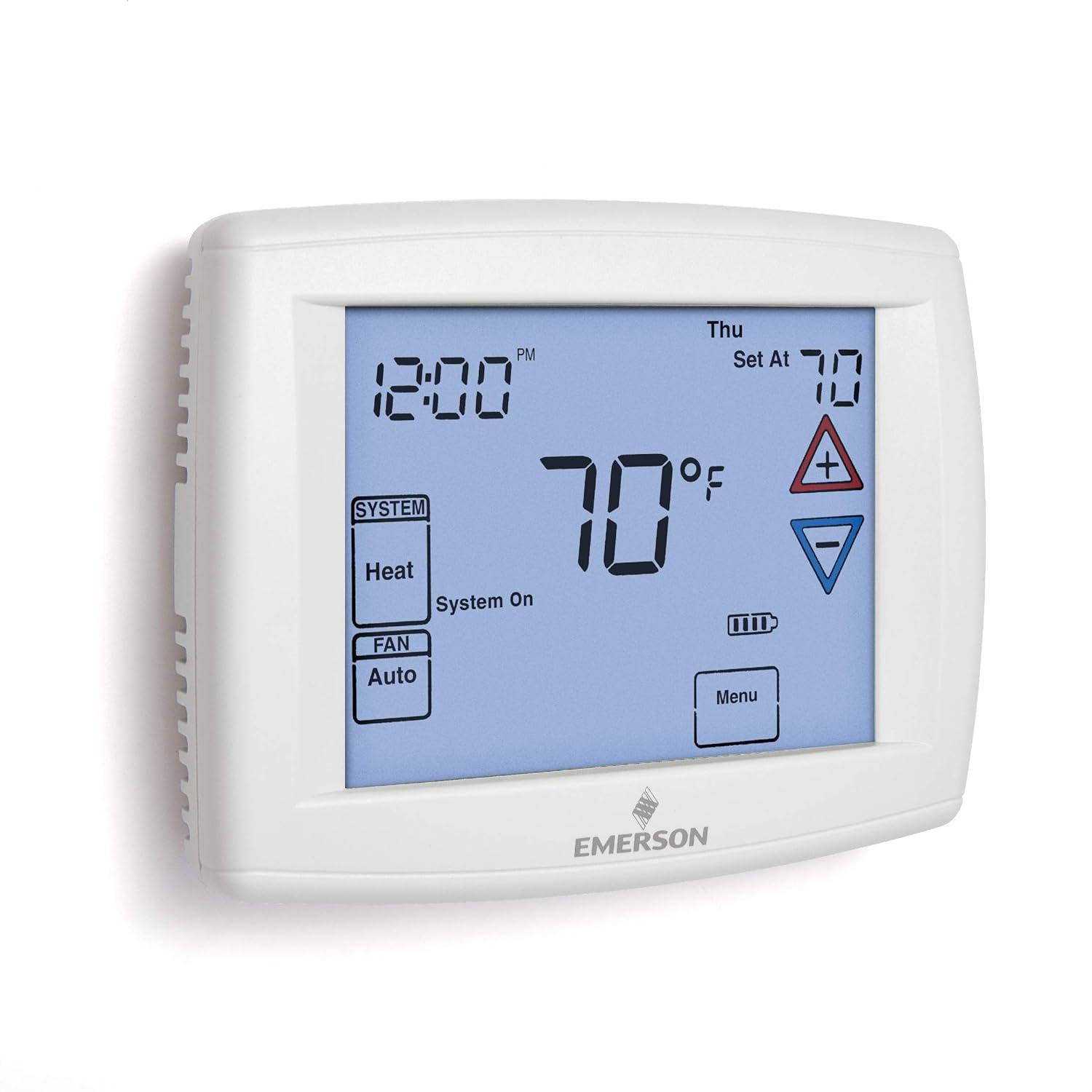Emerson 1F95-1291 7-Day Touchscreen Thermostat with Humidity Control