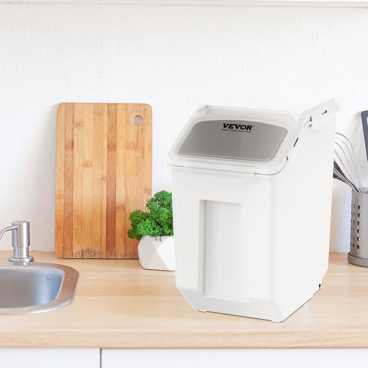 VEVOR VEVOR Rectangle PP Food Storage Container with Lid (Set of 2)