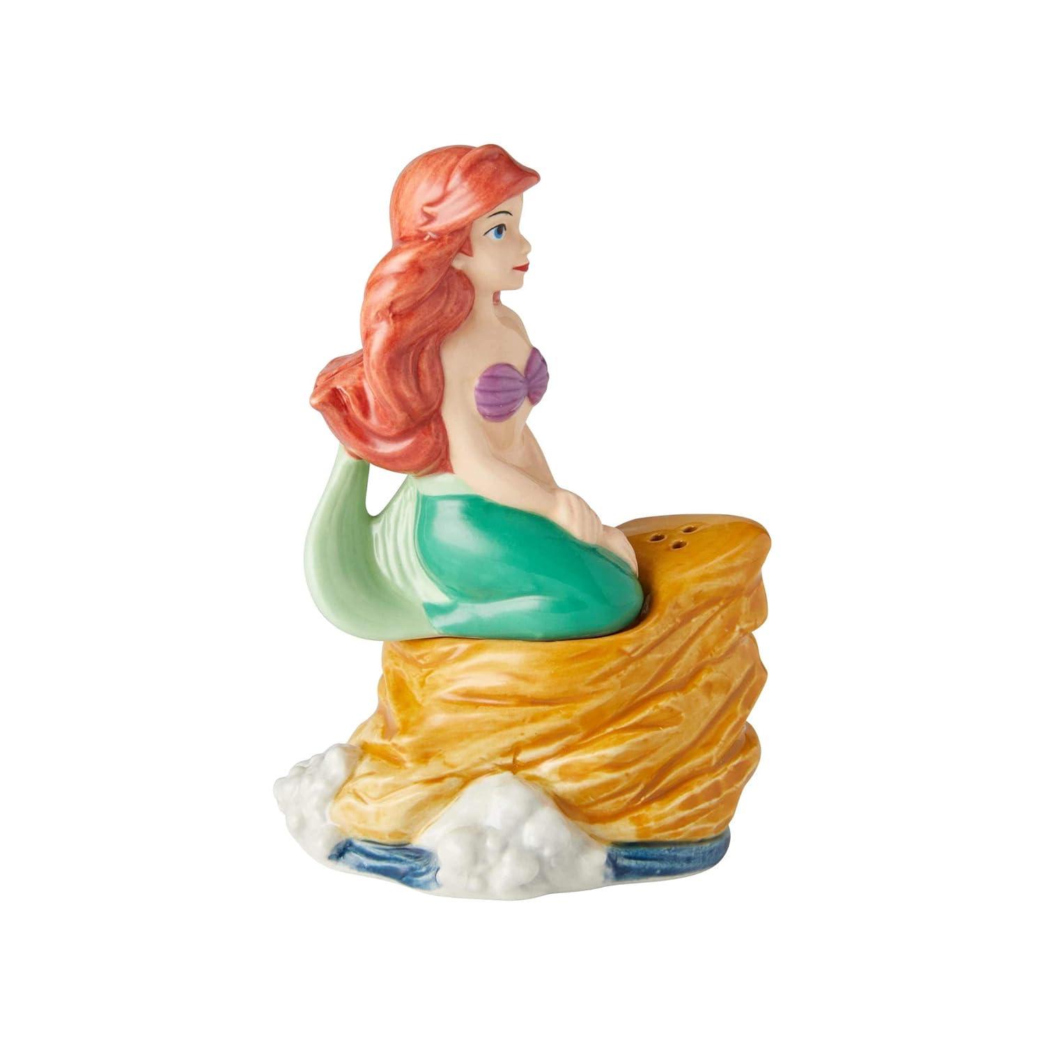 Department 56 Ariel on Rock Salt and Pepper Shaker Set 3.9in H