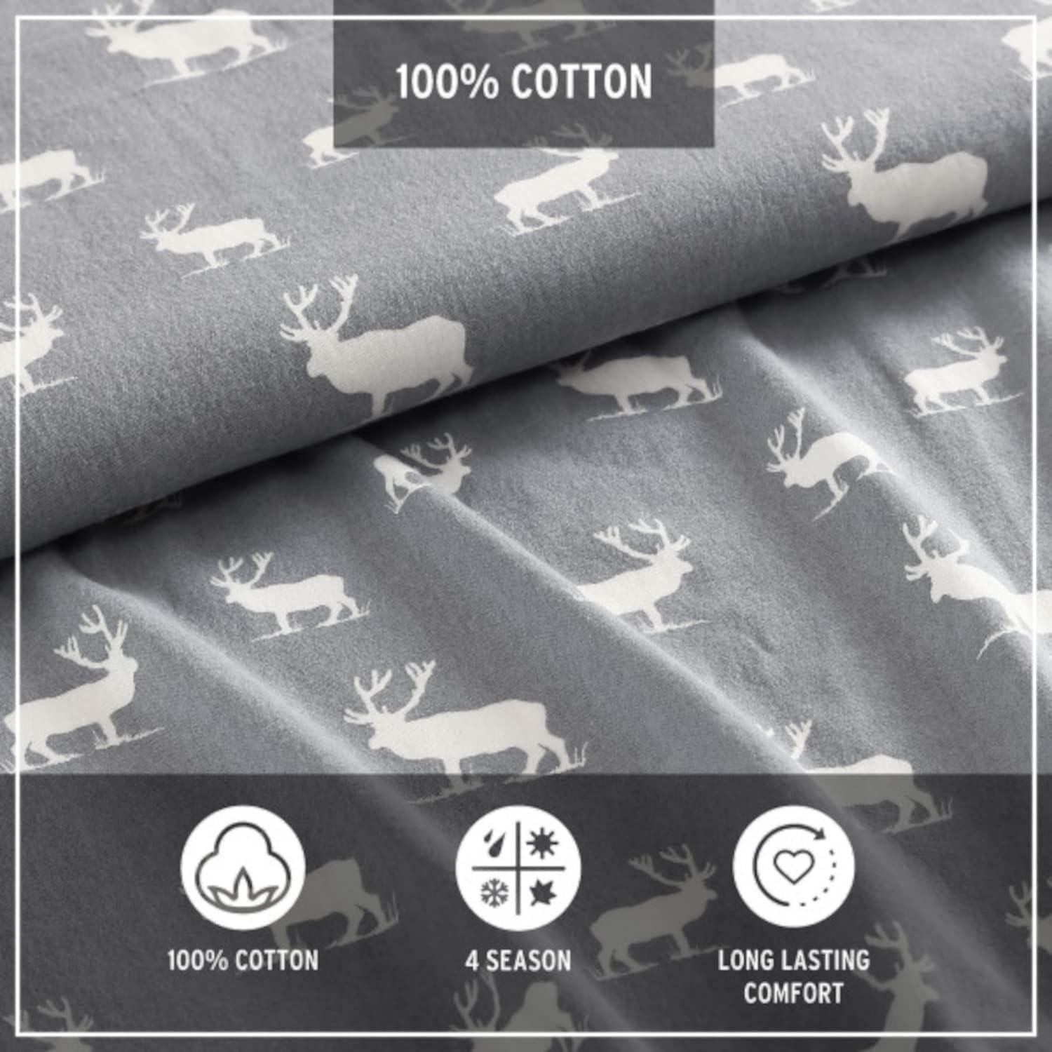 Patterned Flannel Sheet Set - Eddie Bauer