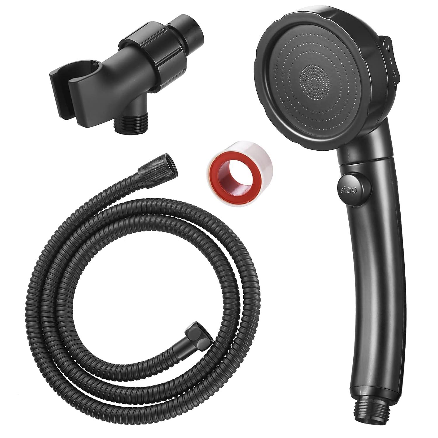 High Pressure Handheld Shower Head with ON/OFF Pause Switch, 3 Spray Modes Shower Head