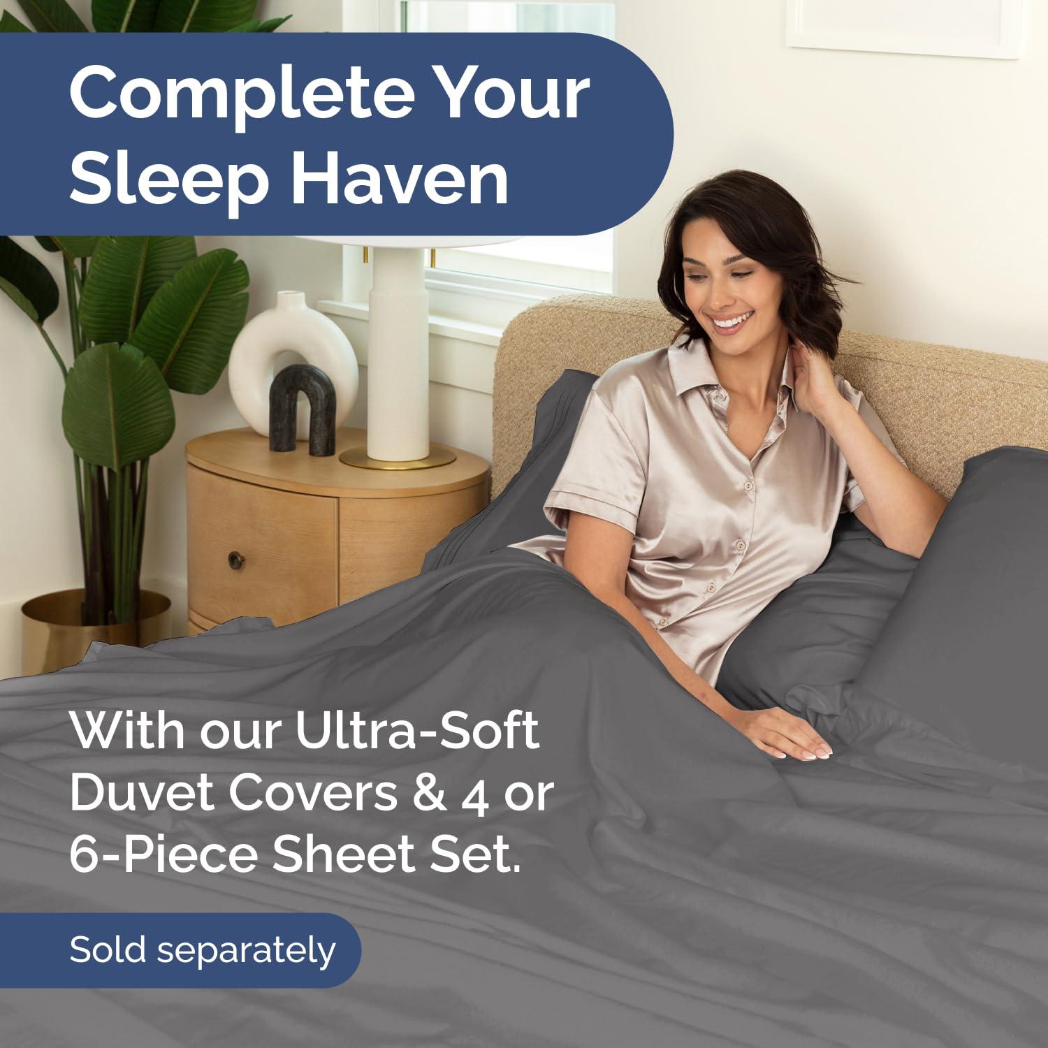 CGK Linens Premium Quality Goose Down Alternative Comforter - Warm & Lightweight