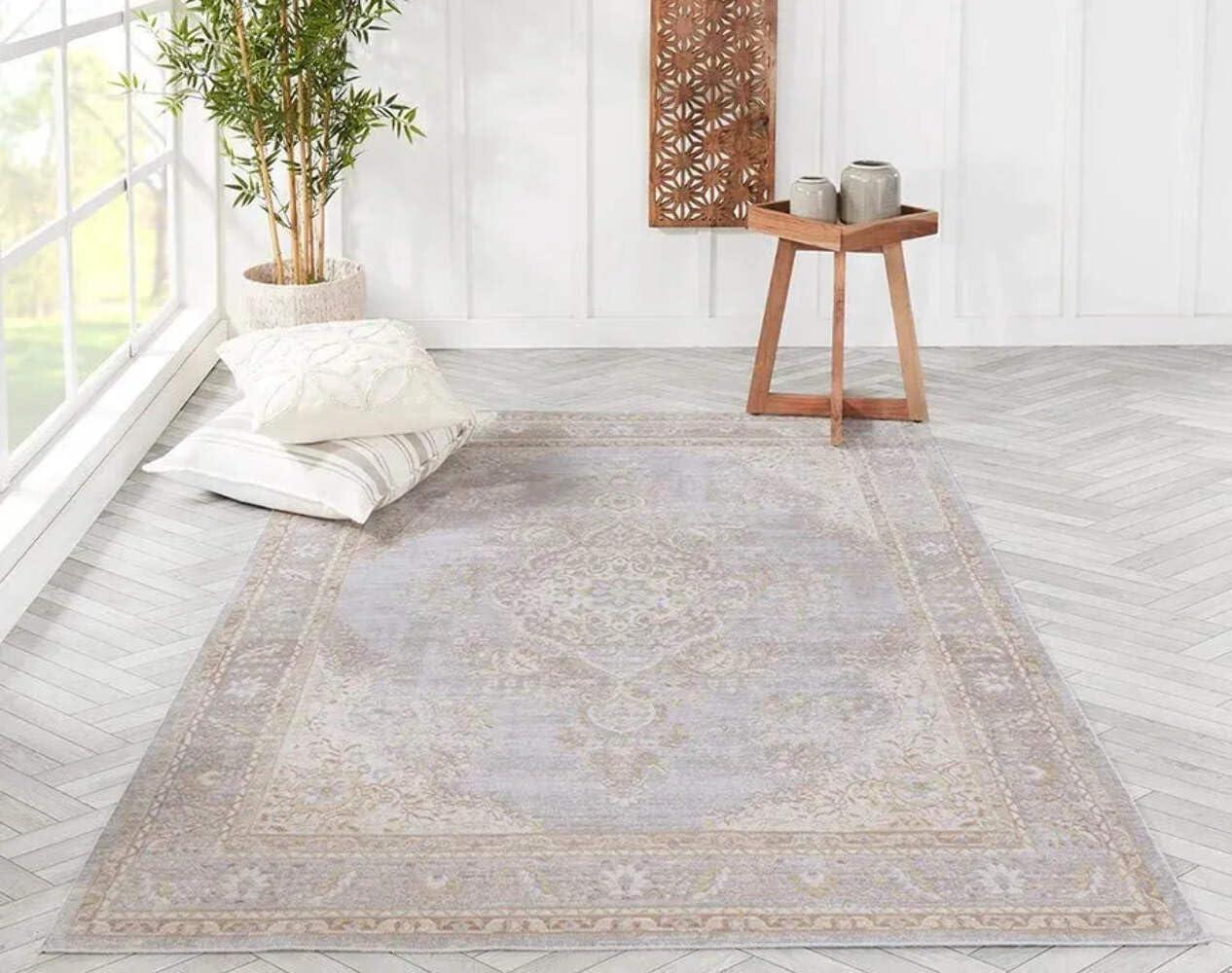 Momeni 5'3"x7'3" Isabella Freya Area Rug Gray