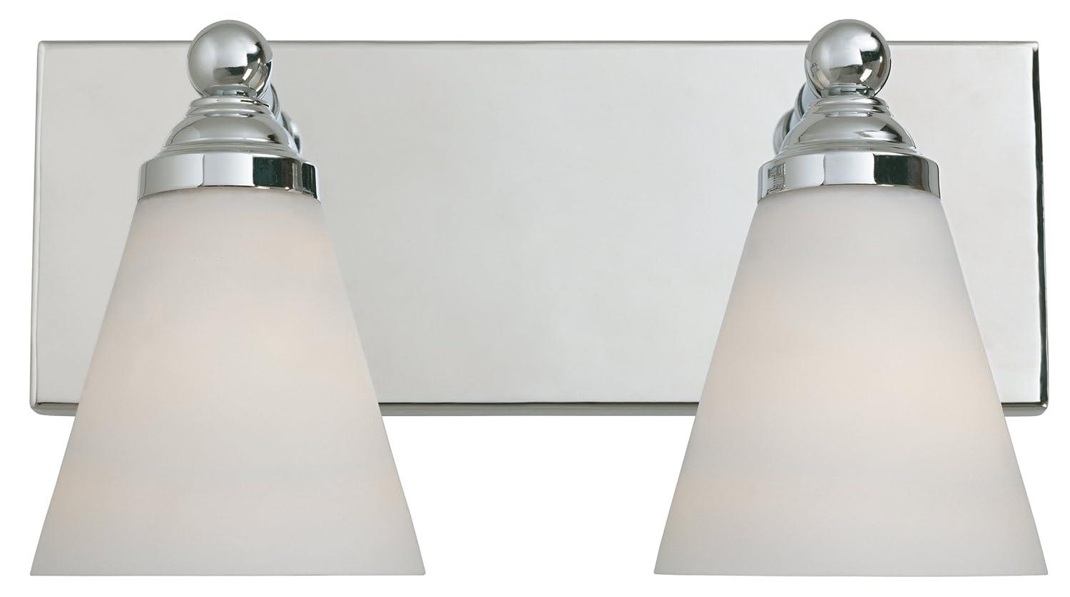6492-CH-Designers Fountain-Hudson - Two Light Bath Bar