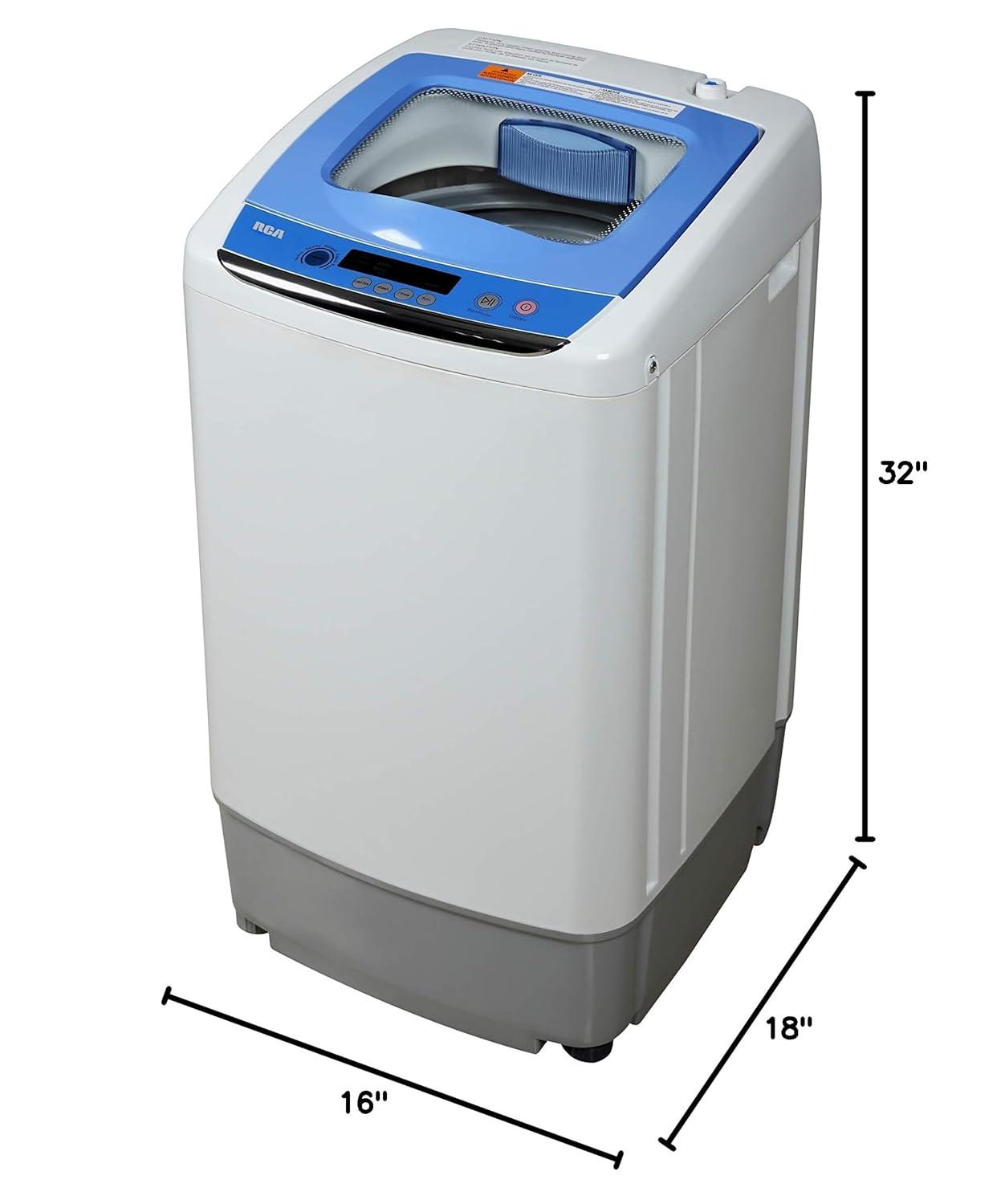 Hamilton Beach, 2.0 Cu. Ft. Portable Washer, White, HBPW210