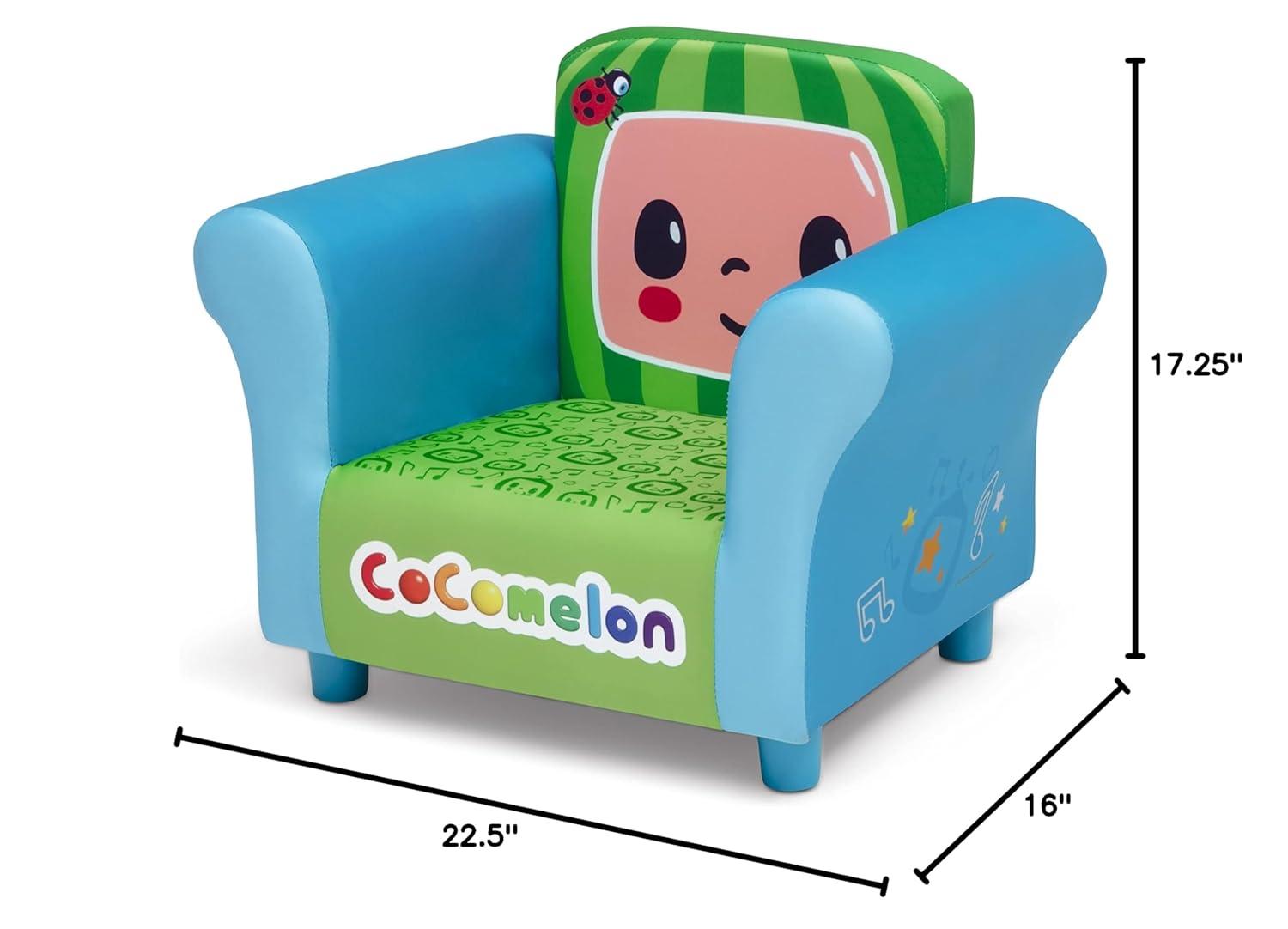 Delta Children Upholstered Chair - CoComelon