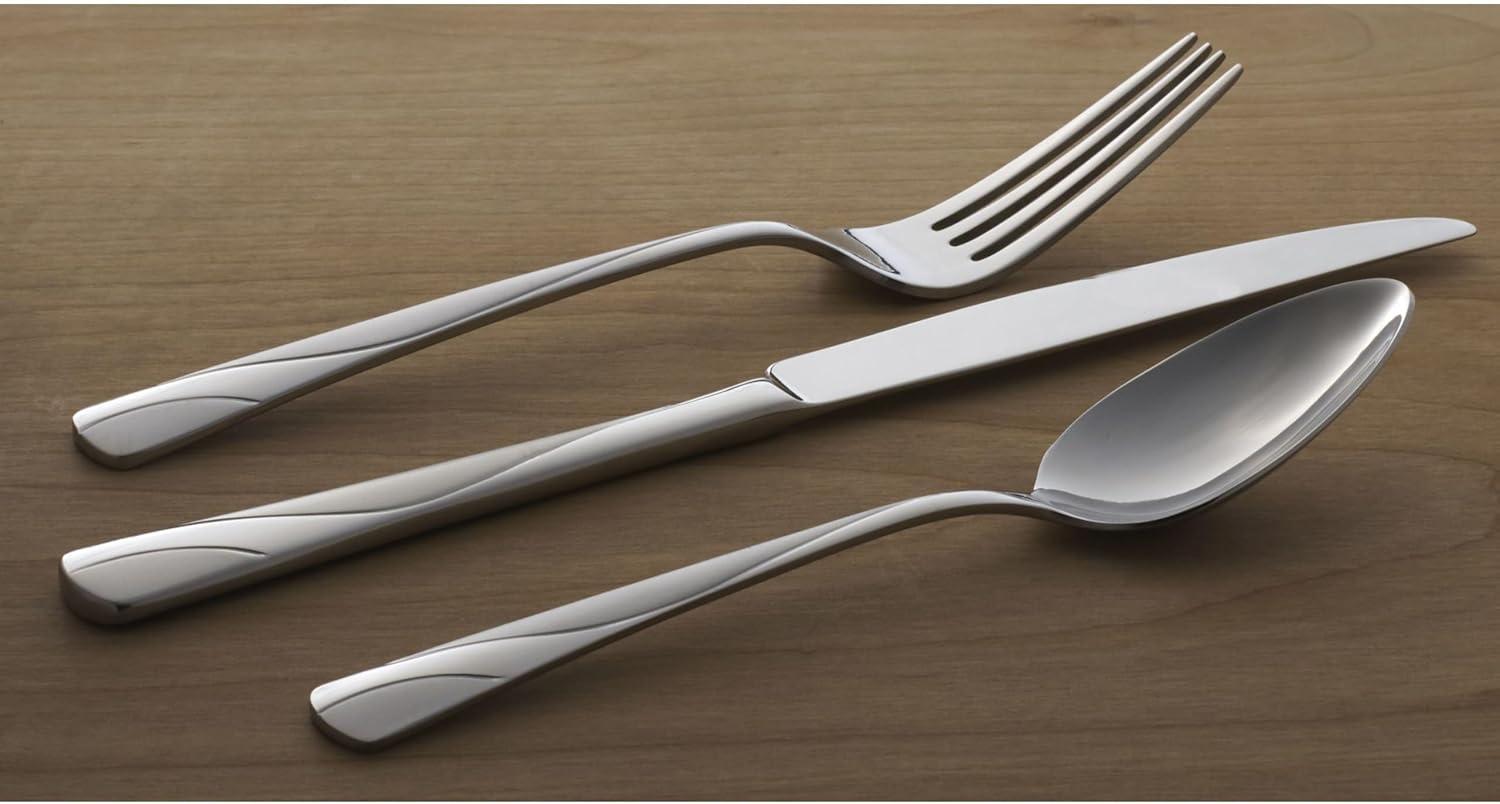 River 20-Piece Stainless Steel Flatware Set for 4