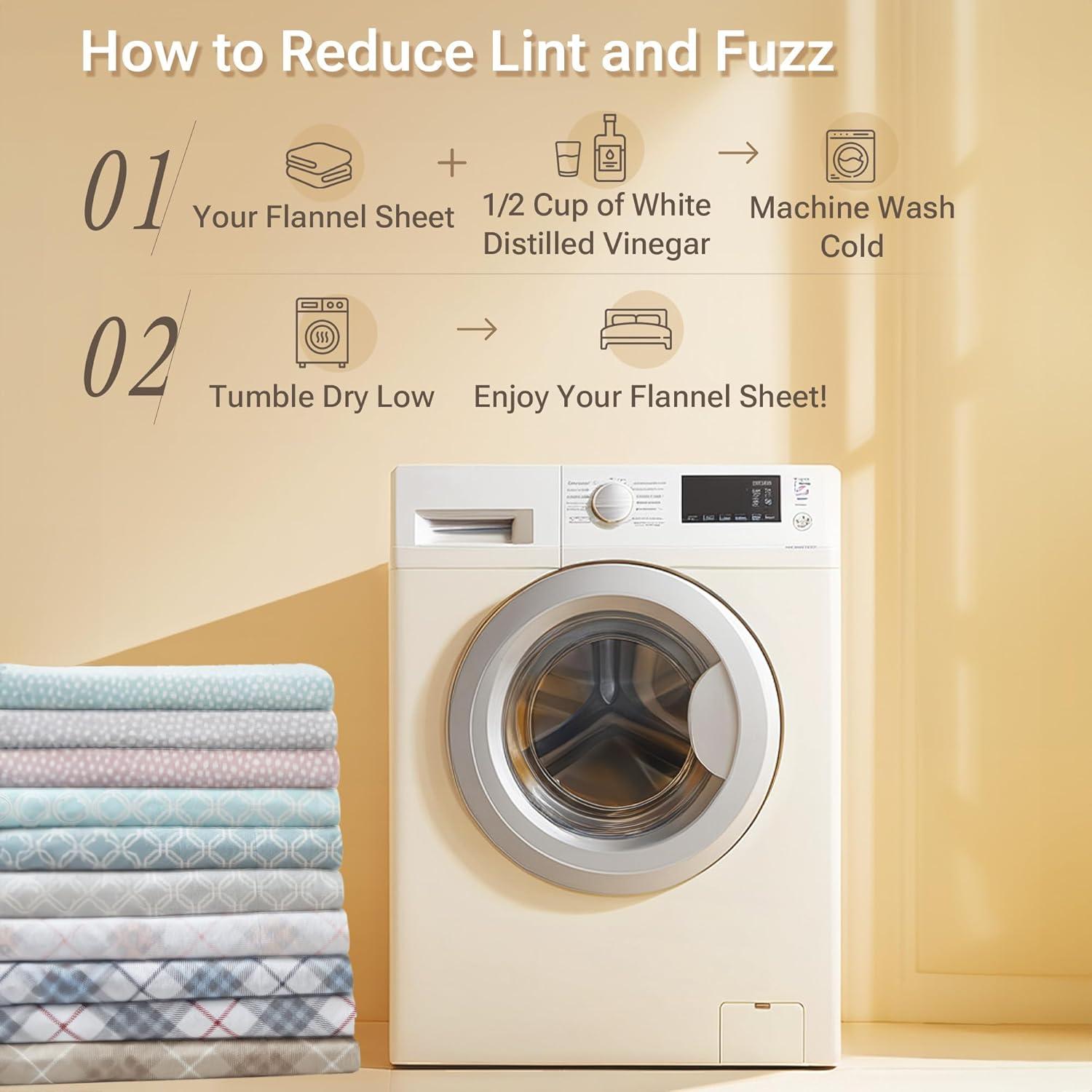 Madison Park Cozy Flannel 100% Cotton Sheet Set