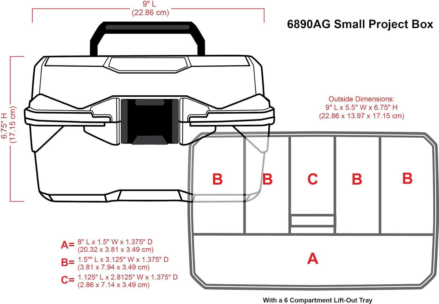 Small Project Plastic Craft Case