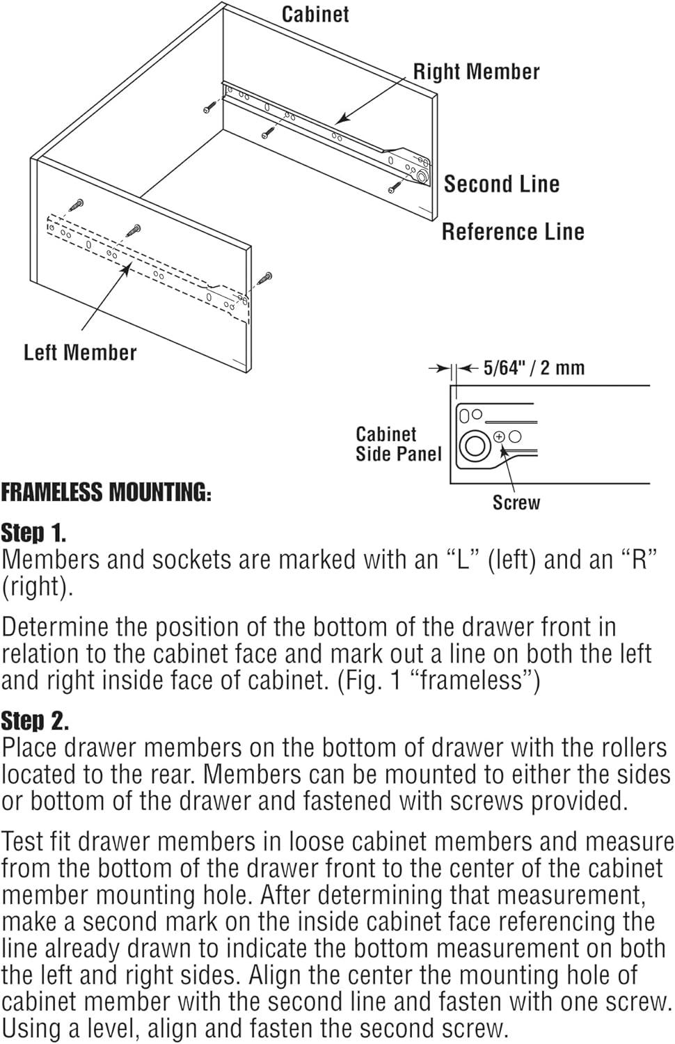 Prime-Line Drawer Slide Kit  Replace Drawer Track Hardware  Self-Closing Design Fits Most Bottom/ Side-Mounted Drawer Systems 17-3/4 In. Steel Tracks, Plastic Wheels, White (1 Pair)