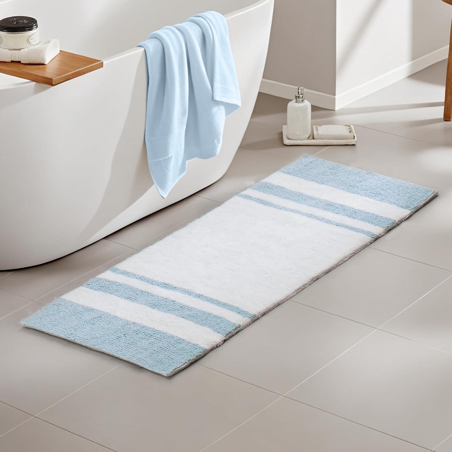 Madison Park Cotton Reversible Bath Rug