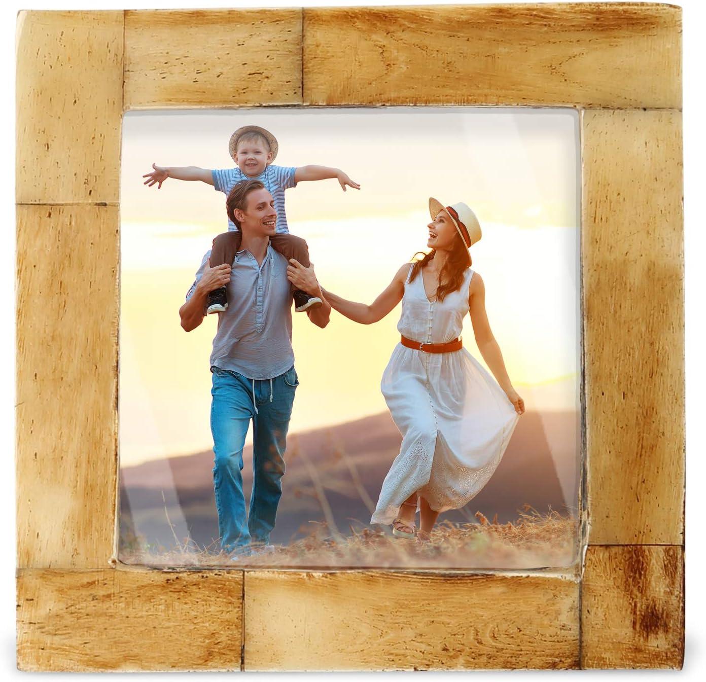 Handicrafts Home Baby Picture Frame for Newborn Girls and Boys Shower Frames Set of 3 Grey