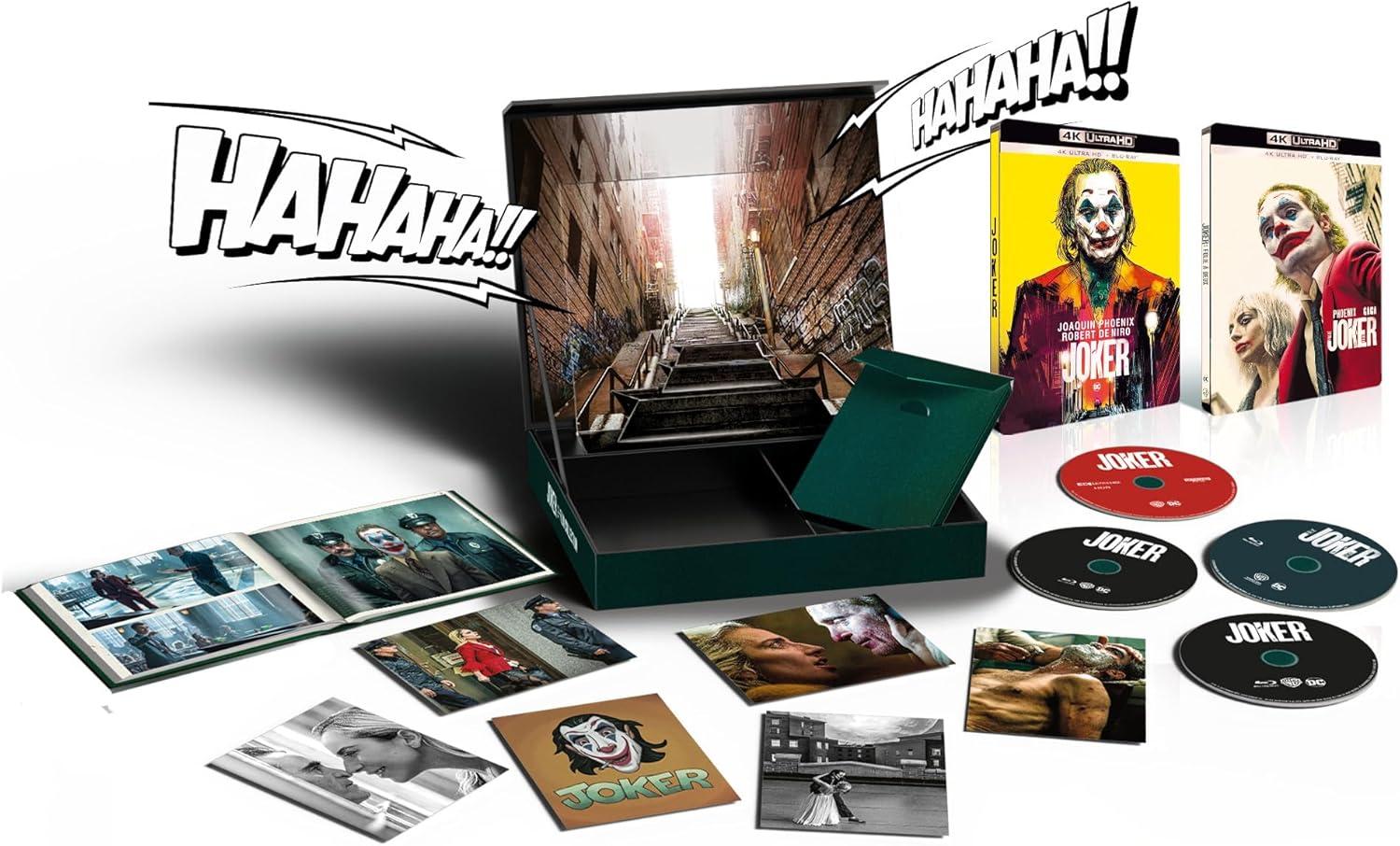 Joker / Joker 2 - Folie A Deux - Limited Edition Exclusive Collector's Case and Steelbooks [4K Ultra HD]