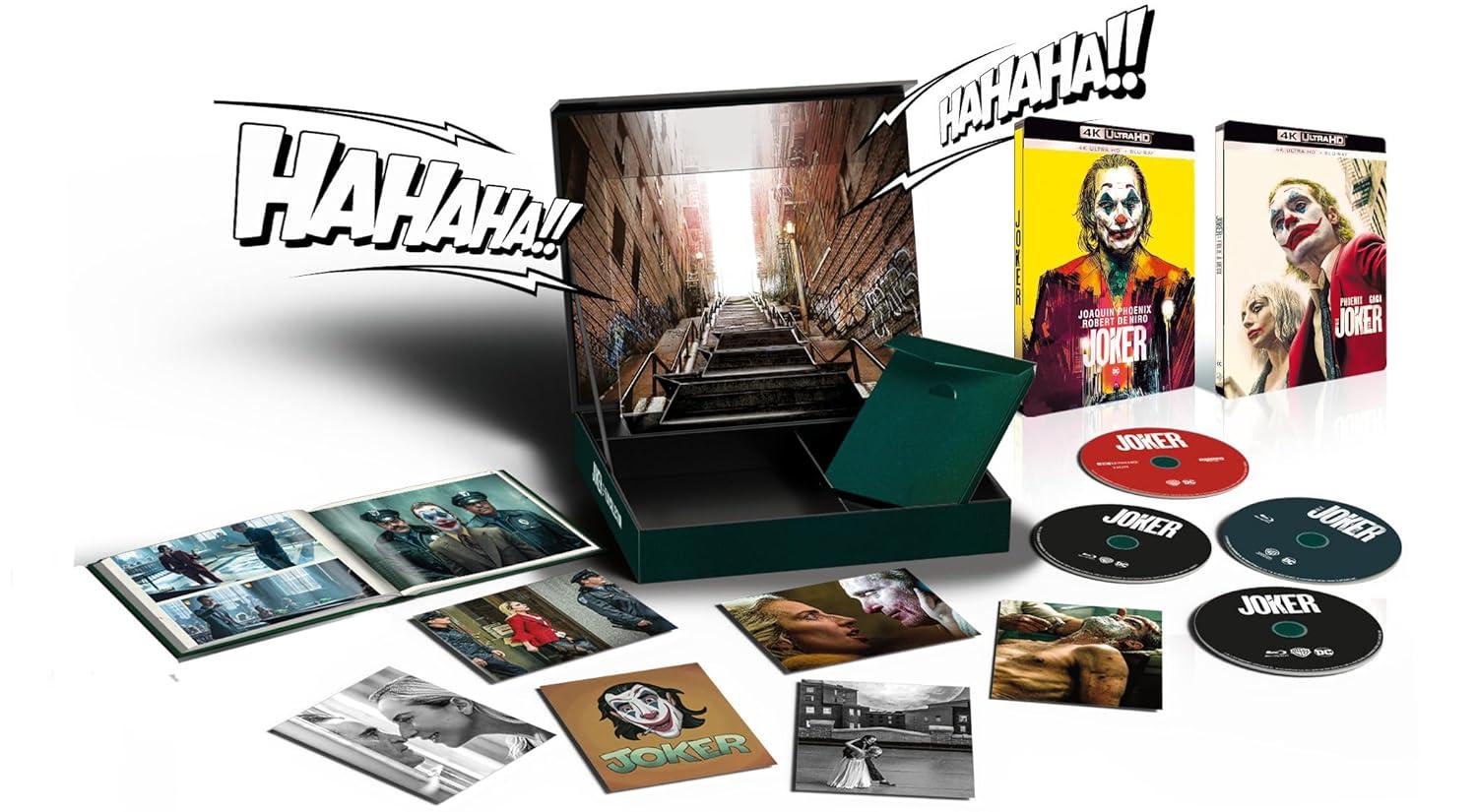 Joker / Joker 2 - Folie A Deux - Limited Edition Exclusive Collector's Case and Steelbooks [4K Ultra HD]