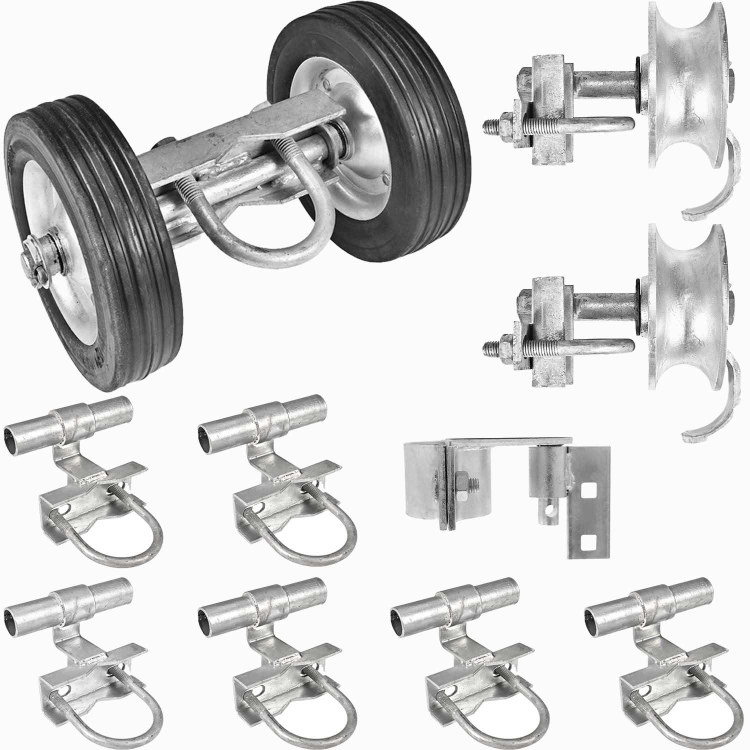 Rolling Gate Hardware Kit for Chain Link Sliding Gates
