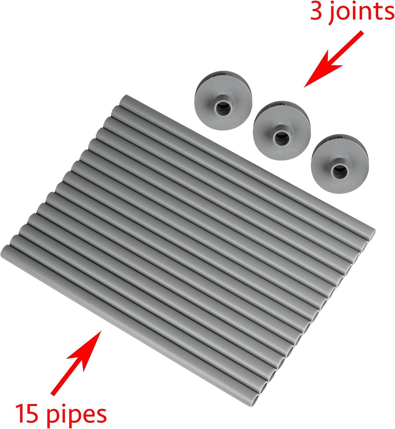 Kitty City Outdoor Catio Mega Kit for Cats, Replacement Parts, and 10' Tunnels Pipes and Joints