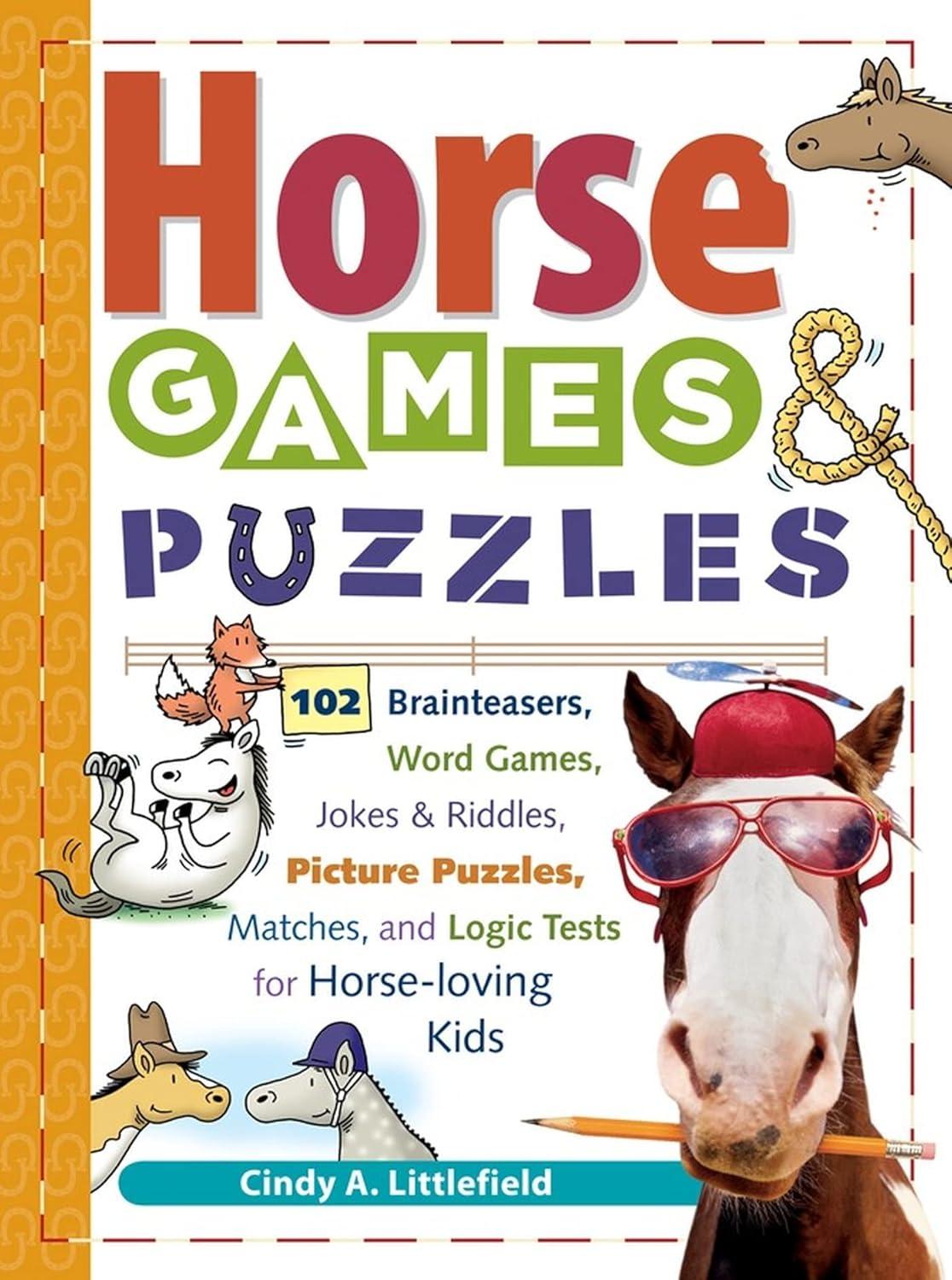 Horse Games & Puzzles for Kids - (Storey's Games & Puzzles) by  Cindy A Littlefield (Paperback)