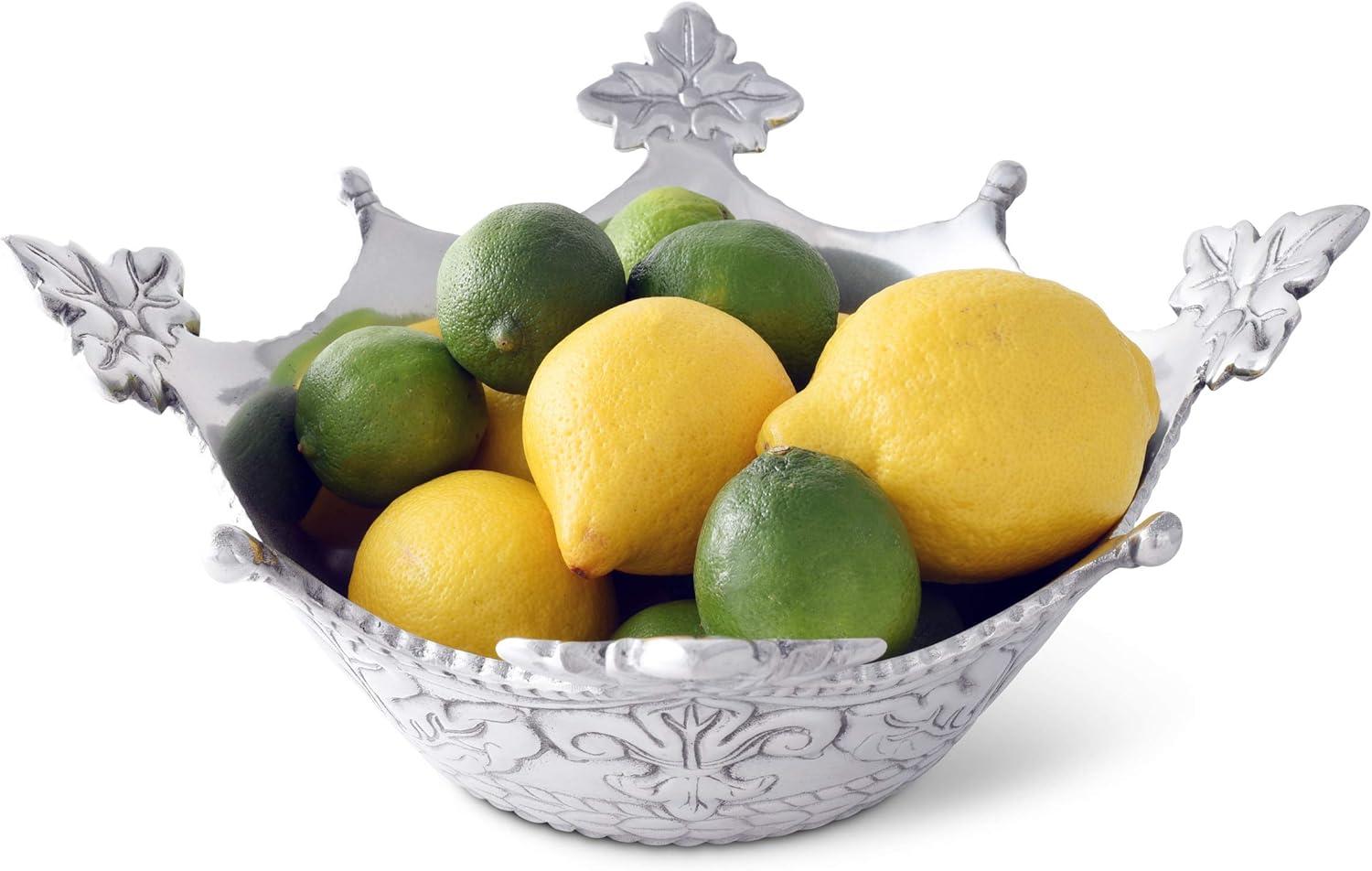 Arthur Court Designs Mardi Gras Aluminum Serving Bowl