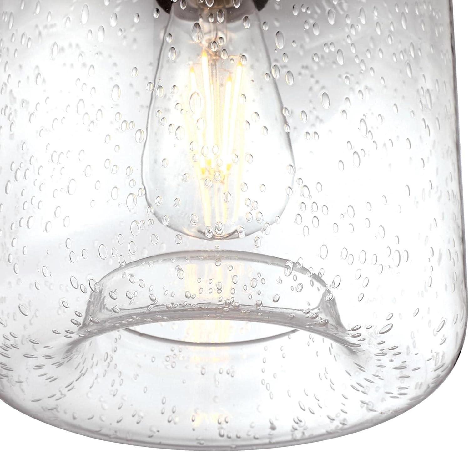 Judd Glass Semi Flush Mount