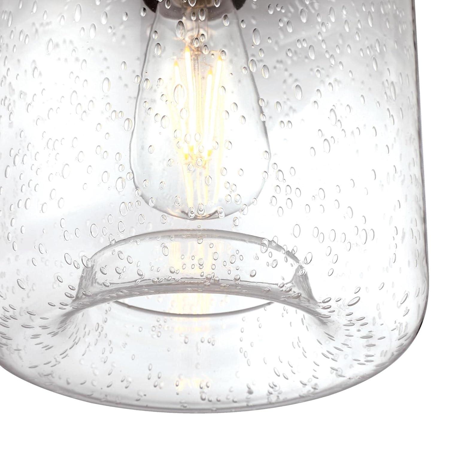 Judd Glass Semi Flush Mount