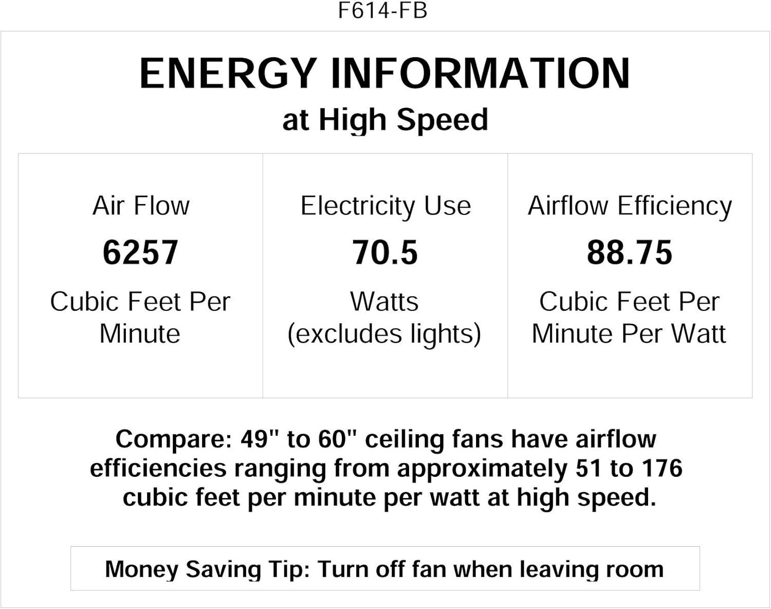 54" Minka Aire Rustic Indoor Ceiling Fan French Beige Maple Wood Blades for Living Room Kitchen Bedroom Family Dining House Home