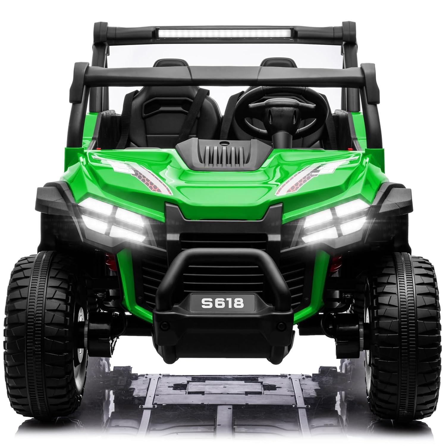 24V Kids Ride On Toy Car Utv For Kids, 2 Seater