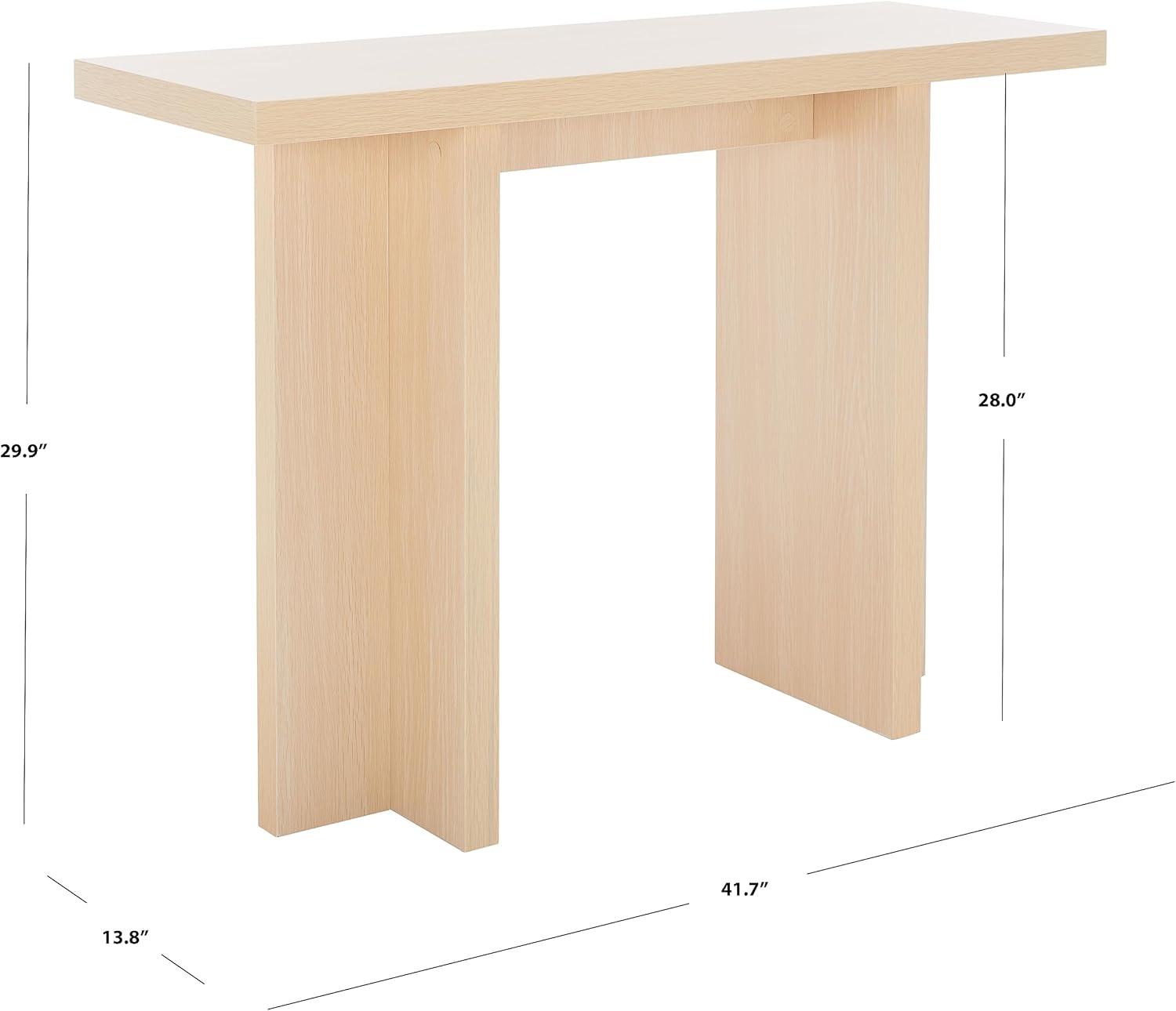 Florence Small Console Table - Natural - Safavieh