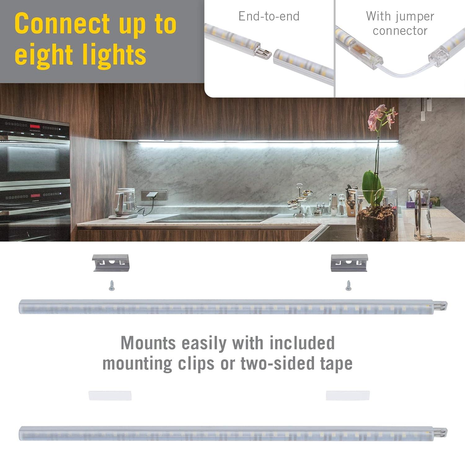 RigidStrip 12" Linkable LED Strip Light Diffuser, 24V,