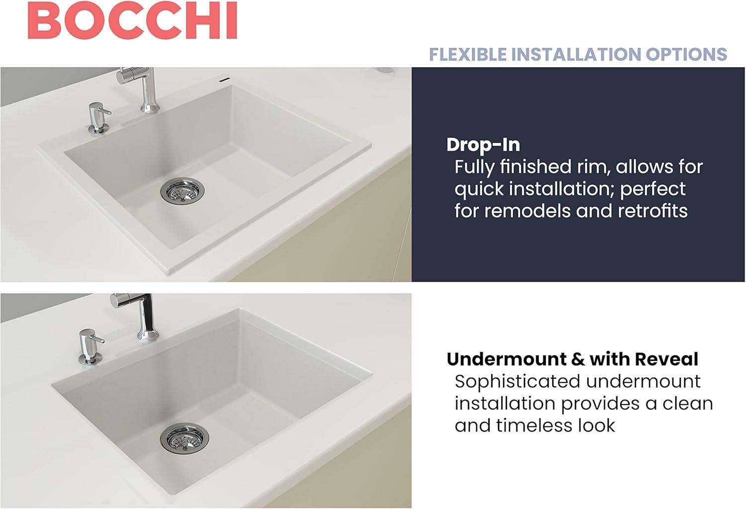 Campino Single Bowl Granite Kitchen Sink