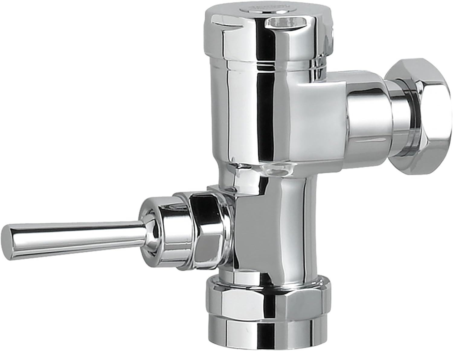 Chrome Brass Manual Flush Valve for Clinic Sinks