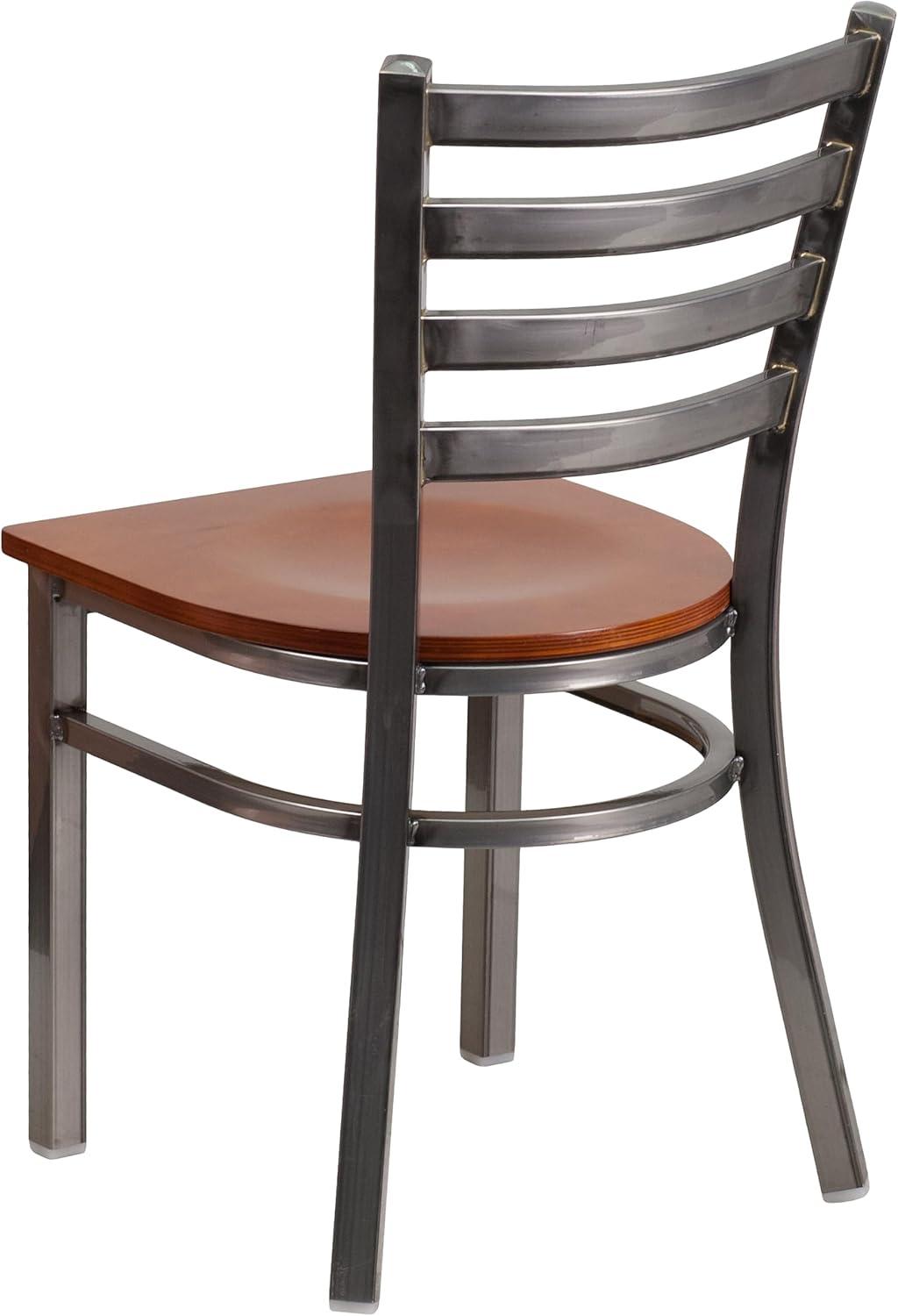 Flash Furniture Kendall Ladder Back Metal Restaurant Chair