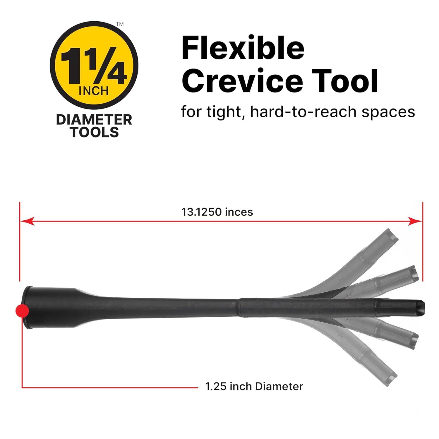 Shop-Vac Flexible End Crevice Tool Vacuum Cleaner Hose Attachment