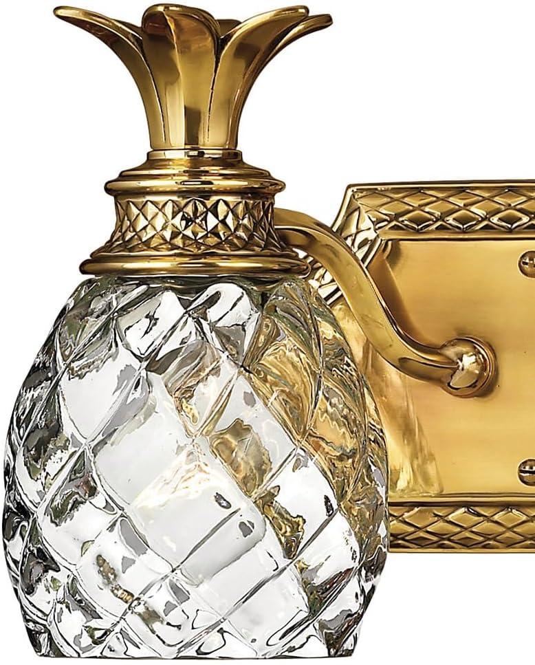 Plantation 1-Light Pineapple Accent Wall Sconce