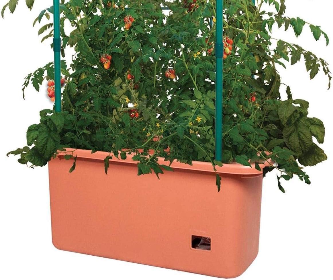 Hydrofarm GCTR 10 Gal Tomato Garden Planting System & 4' Trellis Tower on Wheels